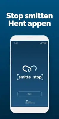 Smittestop android App screenshot 0