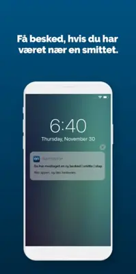 Smittestop android App screenshot 1